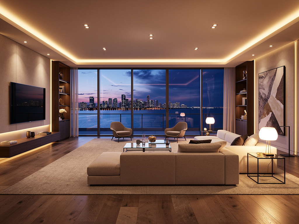 Skyline Penthouse Condo view 2